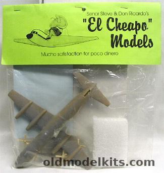 El Cheapo 1/144 Lockheed Electra plastic model kit